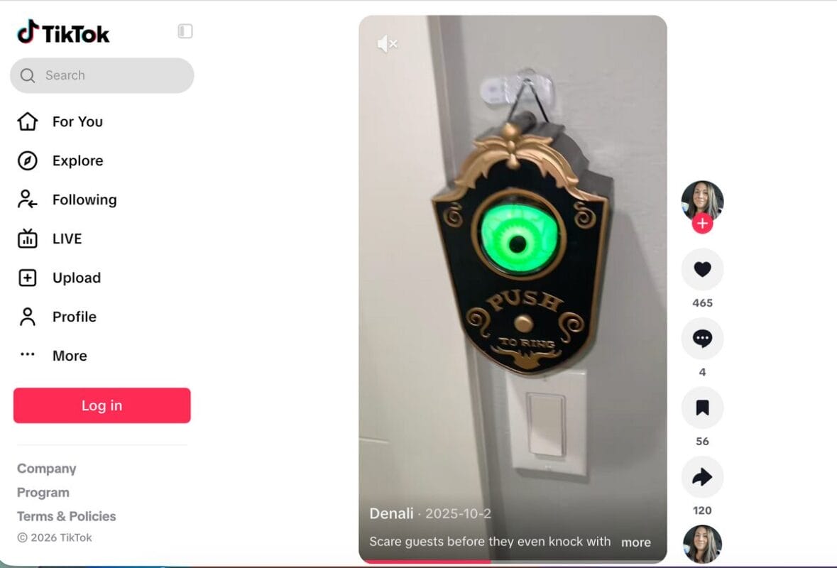 TikTok ad review for october products dropshipping