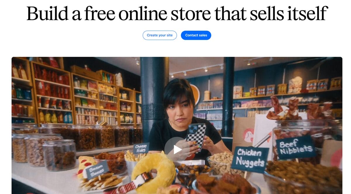 Square Online website builder