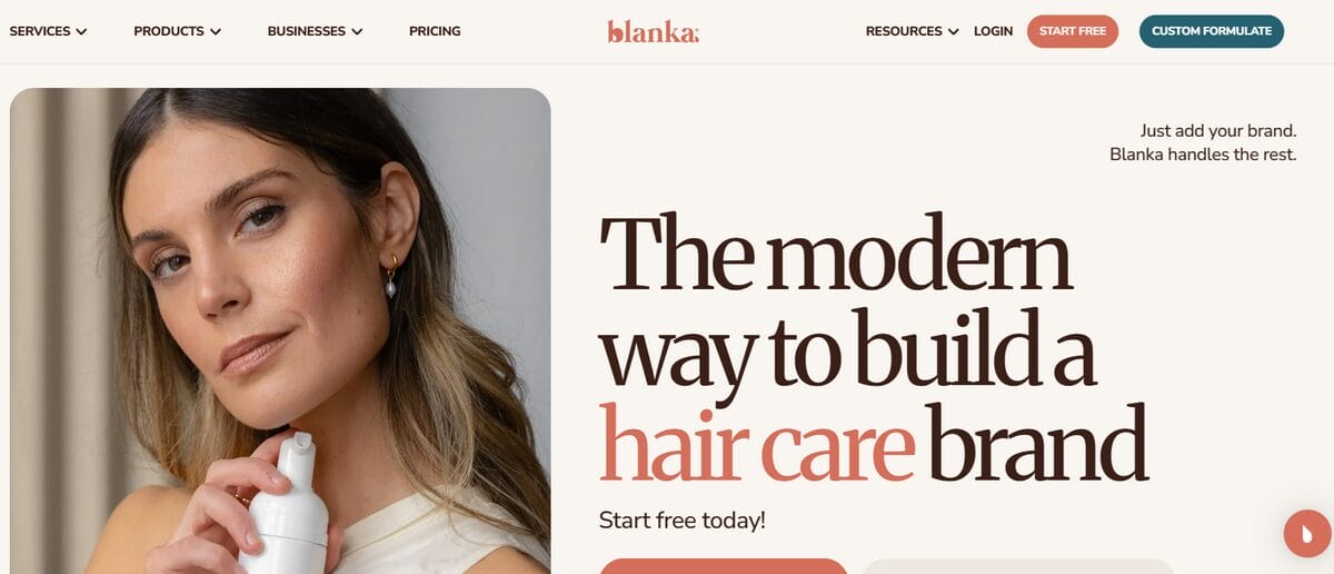 Blanka skincare and beauty private label dropshipping supplier