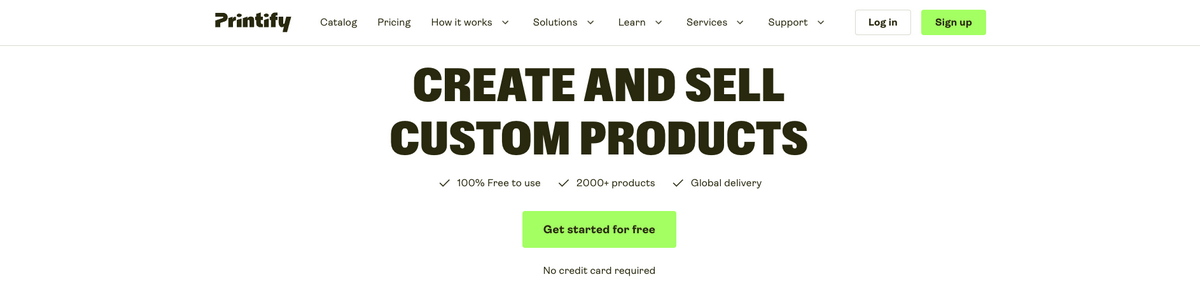 Printify for finding UK dropshipping suppliers