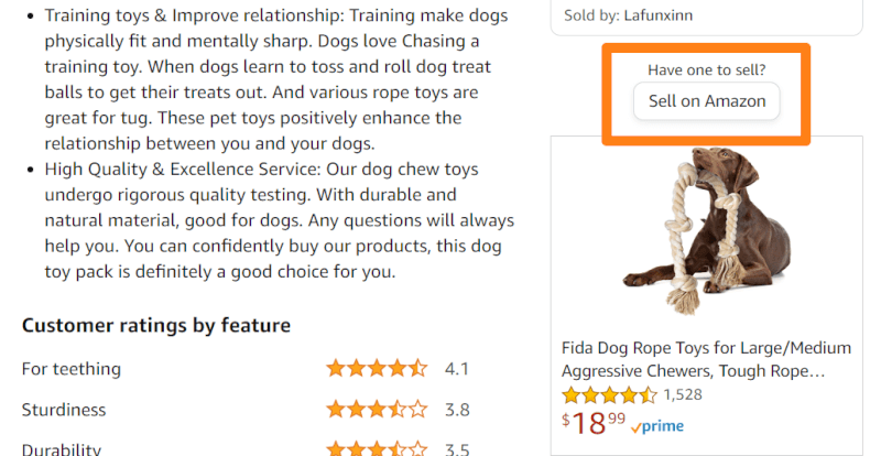 Check if you can sell a product on Amazon for dropshipping