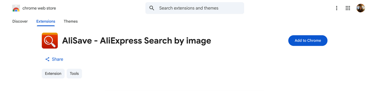 AliSave Or Search-By-Image