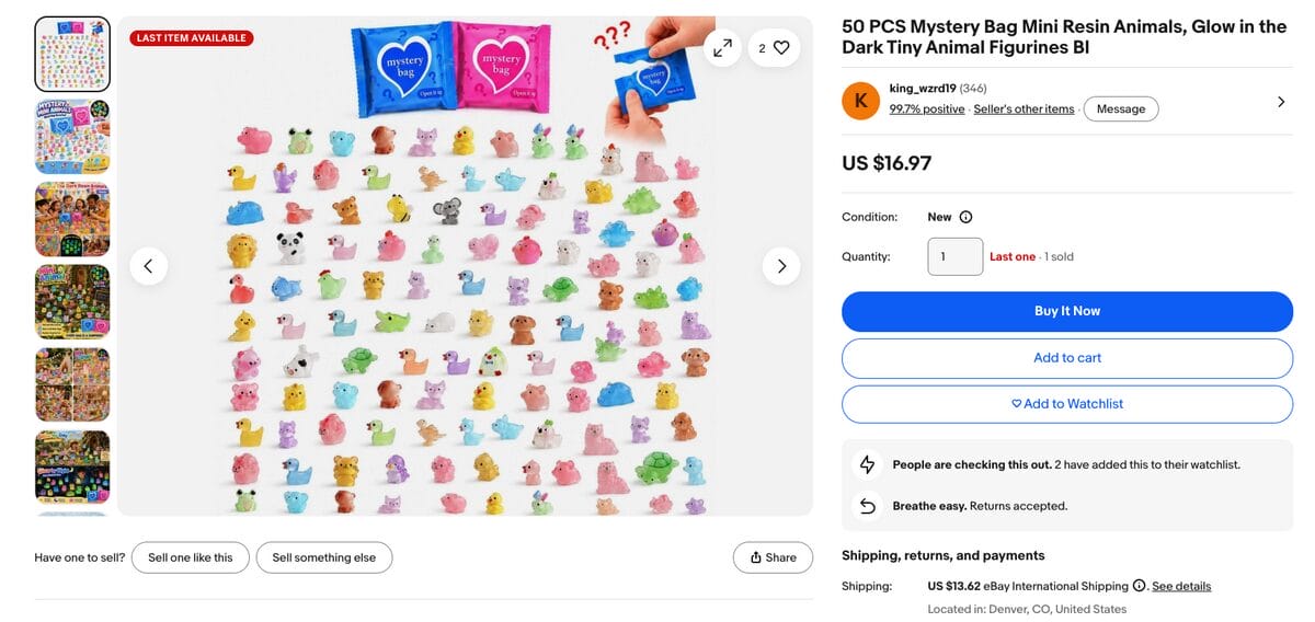Mystery Mini Figurines, one of the best dropshipping toys to sell in 2027