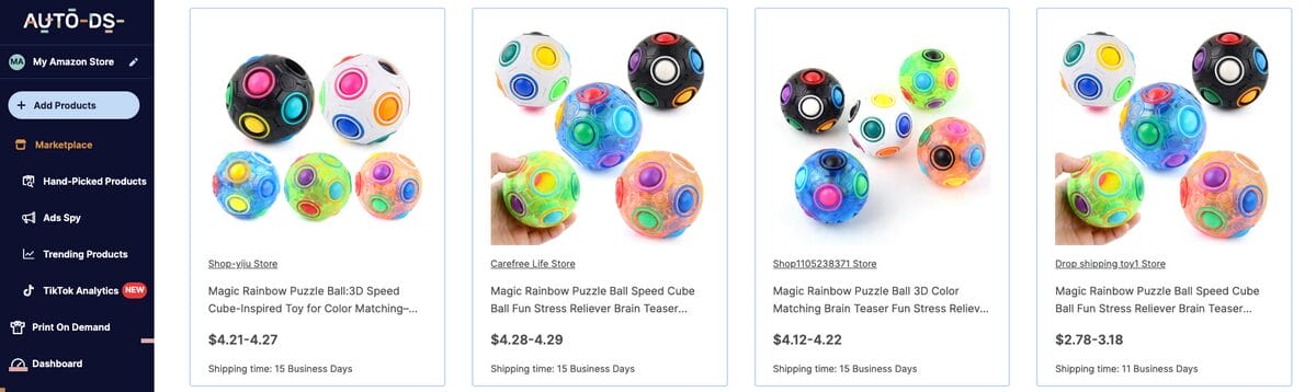 Puzzle Ball Fidget Toy, one of the best dropshipping toys to sell in 2027