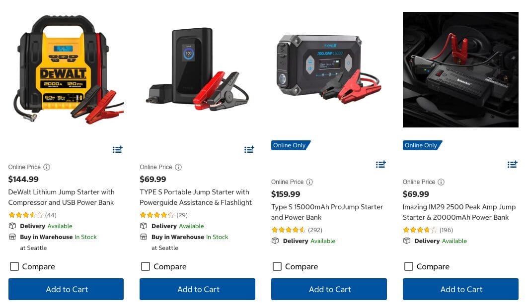 Car battery charger, one of the best auto parts dropshipping products