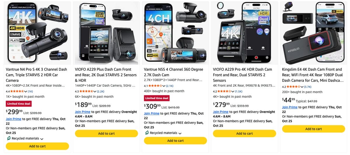 Driving Recorder Camera, one of the best auto parts dropshipping products